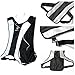 YODAKE Fashion Reflective Safety Vest of Unique Design with Pocket for Running and Walking Etc. - Large Area Reflective, Lightweight & High Visibility Night Running Vests