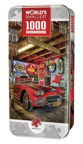 MasterPieces High Performance World's Smallest Tin Jigsaw Puzzle, 4-Inch x 8-Inch, 1000-Piece
