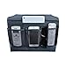 PenVinoo Bedside Storage Organizer/Beside Caddy/Table Cabinet Storage Organizer for Tablet Magazine Phone Remotes - All Within Arms Reach (Grey)