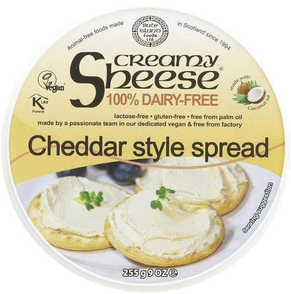 Creamy Sheese Cheese Spread Alternative,9 oz. Tub
