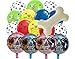 Party Balloons, 17PCS 12 Inch Puppy Dog Balloons, Colorful Thickened Latex Foil Balloon Set, Perfect Decoration for Party, Ceremony, Christmas