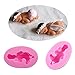 Teanfa Mini baby molds for fondant , Baby Silicone Cake Decorating Mold (A)