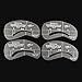 24Styles Eyebrow Grooming Stencil Kit Template Shaping Shaper DIY Tools