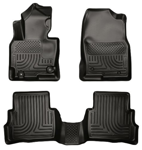Husky Liners Weatherbeater | Fits 2013-2016 Mazda CX - 5, Front & 2nd Row Liners - Black, 3 pc. | 99731