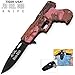 AO Pink Camo MEAN BITCH Pistol Handle Knife PA0211BWCM8