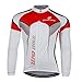 Men's Long Sleeve Cycling Jersey Breathable Fast Dry Mesh Bicycle Clothing Bike Shirt Jacket Road Mountain Biking Clothes