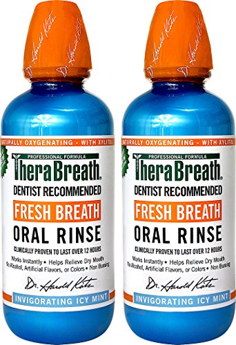 TheraBreath Fresh Breath Oral Rinse - Icy Mint - Image 3