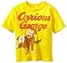 Curious George baby boys Short Sleeve Tee Shirt Maternity Blouse, Yellow, 3T US