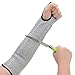 REFAGO Cut Resistant Sleeves Arm Safety Sleeves, High Performance Level 5 Protection, 1 Pair