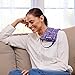 Microwavable Heating Pad, for Aching Joints, Menstrual Pain & Sore Muscles, Aromatic Relief Heating Pad – Purple, HTP Relief
