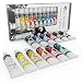 Castle Art Supplies Acrylic Paint Set for Beginners, Students or Artists, 12 x 12 millilitre Tubes, Vivid Colors primary