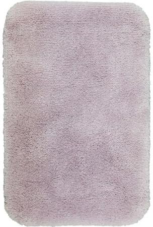 Size: (24x40) Made Here Nylon Bath Rug Collection, Color: Lavender Rose