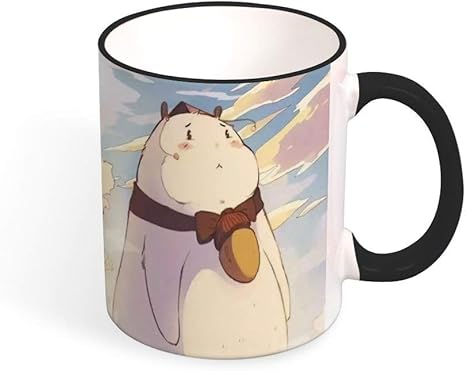 Amazon Co Jp 太った猫マグカップ おしゃれ セラミック コーヒーマグ 創意コップ かわいい ティーカップ 330ml ホーム キッチン