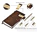 IDEAWIN Handmade Refillable Leather Journal Antique Writing Notebook Genuine Leather Refillable Diary for Men Women Writing, Drawing, Sketching