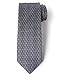 Origin Ties Silk Formal Tie Trendy Pin Dots with Chain Pattern Business Necktie