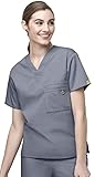 WonderWink Men's The Alpha Unisex V-Neck Scrub