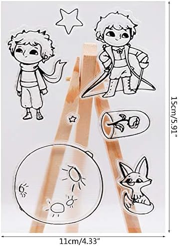 Shunxinerstyプリンスプラネット漫画シリコーンシールスタンプdiyスクラップブッキングフォトアルバム装飾 B0sg95vb 367円 100 品質保証 Salenew大人気 日本全国 送料無料 セールsale Off 格安saleスタート