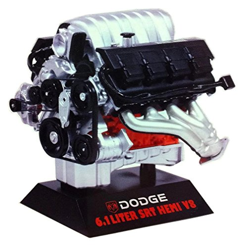 Dodge 6.1 liter srt hemi v8 engine, red - hawk 11070 - 1/6 scale …