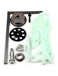 ECCPP - Kit de cadena de sincronización de motores de repuesto para automóviles sin bomba de agua para Mini Cooper S Clubman R55-59 N14 2007 2010 con eje VVT Gear