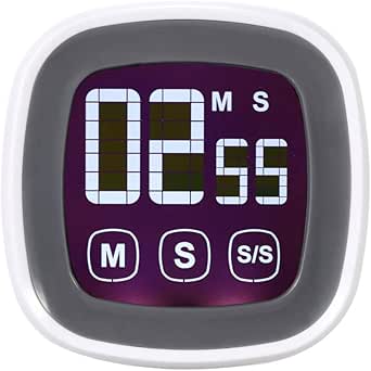 Compra Temporizador de cocina digital portátil con pantalla táctil y