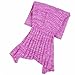 FYHAP Mermaid Blanket, Mermaid Tail Blanket Soft All Seasons for Kids,Sofa Quilt Living Room Super Sleeping Bags (Kids Pink)
