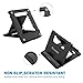Adjustable Cell Phone Stand, Gruichi iPhone Stand for Desk Tablet Stand, Multi-Angle Desk Phone Dock Holder for iPhone 8 X 7 6 6S Plus Samsung S7/S6 Edge, Nexus, iPad, 6