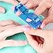 Plcao Handle Nail Brush Nail Hand Scrubbing Cleaning Brush (Pack of 5)