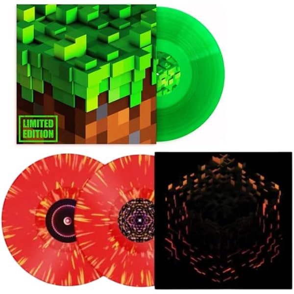 Amazon.com: C418 Minecraft Volume Alpha Transparent Earth Confetti