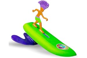 Surfer Dudes Classics Wave Powered Mini-Surfer and Surfboard Toy - J-Bay Jack
