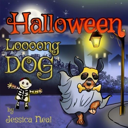 Halloween Loooong Dog: Halloween Adventure of a Funny Loooong Dog - Children's Book, Halloween Kids Books (Loooong Dog's Adventures)