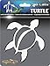 Cruiser Accessories 83013 Turtle 3D-Cals Raised Adhesive Decal, Chrome