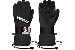 Andake Winter Gloves Waterproof Warmth Breathable for Men Women Youth Ski Mittens Cold Weather for Skiing Snowboard Outdoor I
