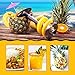Nelipo Stainless Steel Pineapple Peeler, Pineapple Corer, Pineapple Slicer - All In One Kitchen Gadget
