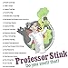 Professor Stink Smell Proof Reusable Bags - Stink Free Pack of Durable Sacks for Your Smelly Stuff (Herbs, Snacks and More) (4