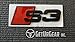 GetUrGear Audi Rear / Side Badge Emblem (S3, S3 Rear Emblem)