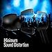 Panasonic drops360° LUXE Premium In-Ear Stereo Headphones with Mic + Controller RP-HJX21M-K (Black and Silver) Powerful Bass, with Travel Case