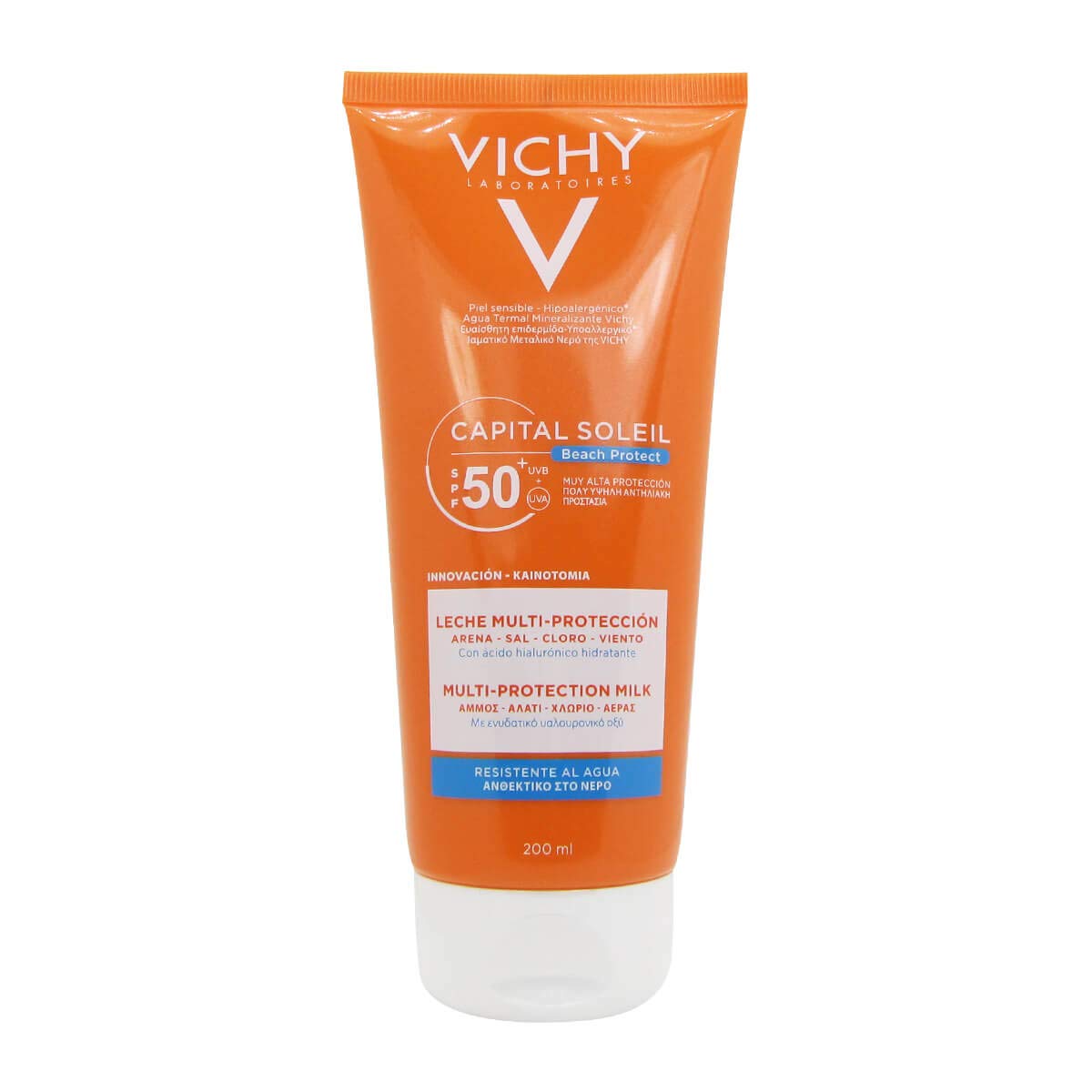 Vichy Capital Soleil Beach Protect Multi-Protection Milk SPF 50+ 200ml