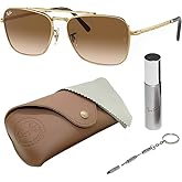 Ray-Ban RB3636 NEW CARAVAN Square Shaped Sunglasses for Men & Women with Official RAYBAN Eyewear Kit