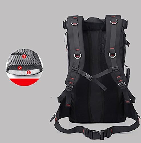 KAKA Hiking Backpack 50L -60L Weekend Pack w/Waterproof Rain Cover