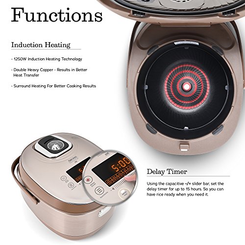 Aroma Housewares MTC8010 Professional Rice Cooker & MultiCooker...