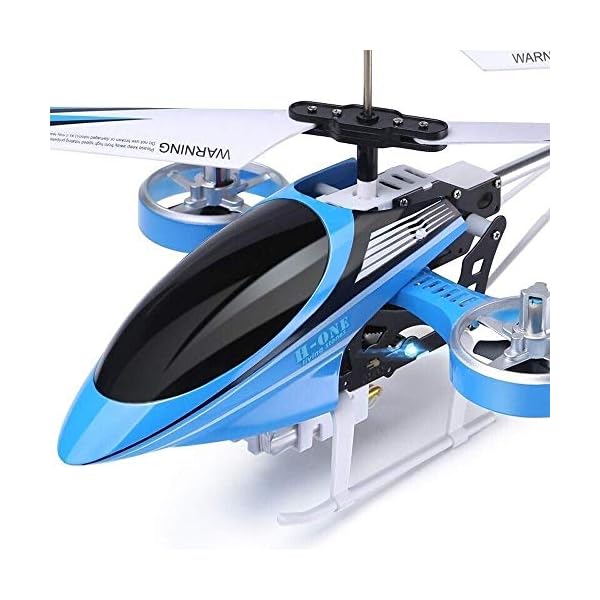 WEHOLY Toy Model 4.5 Channels Altitude Hold Hubschrauber mit Gyro 2,4 GHz und LED-Licht für Crash-Beständigkeit in… – Bild 3
