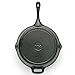 T-fal E83405 Pre-Seasoned Nonstick Durable Cast Iron Skillet/Fry pan Cookware, 10.25-Inch, Black