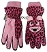 N'Ice Caps Kids Cute Animal Faces Cold Weather Thinsulate Waterproof Gloves