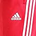 Adidas Mens Slim 3-Stripes Sweatpants Scarlet Red/White S91094 Size Large