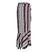 BIYOUTH Women's High-Waisted Boho Asymmetrical Hem Tie up Maxi Beach Skirt, Gray-purple, One Size