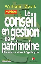 Le  conseil en gestion de patrimoine