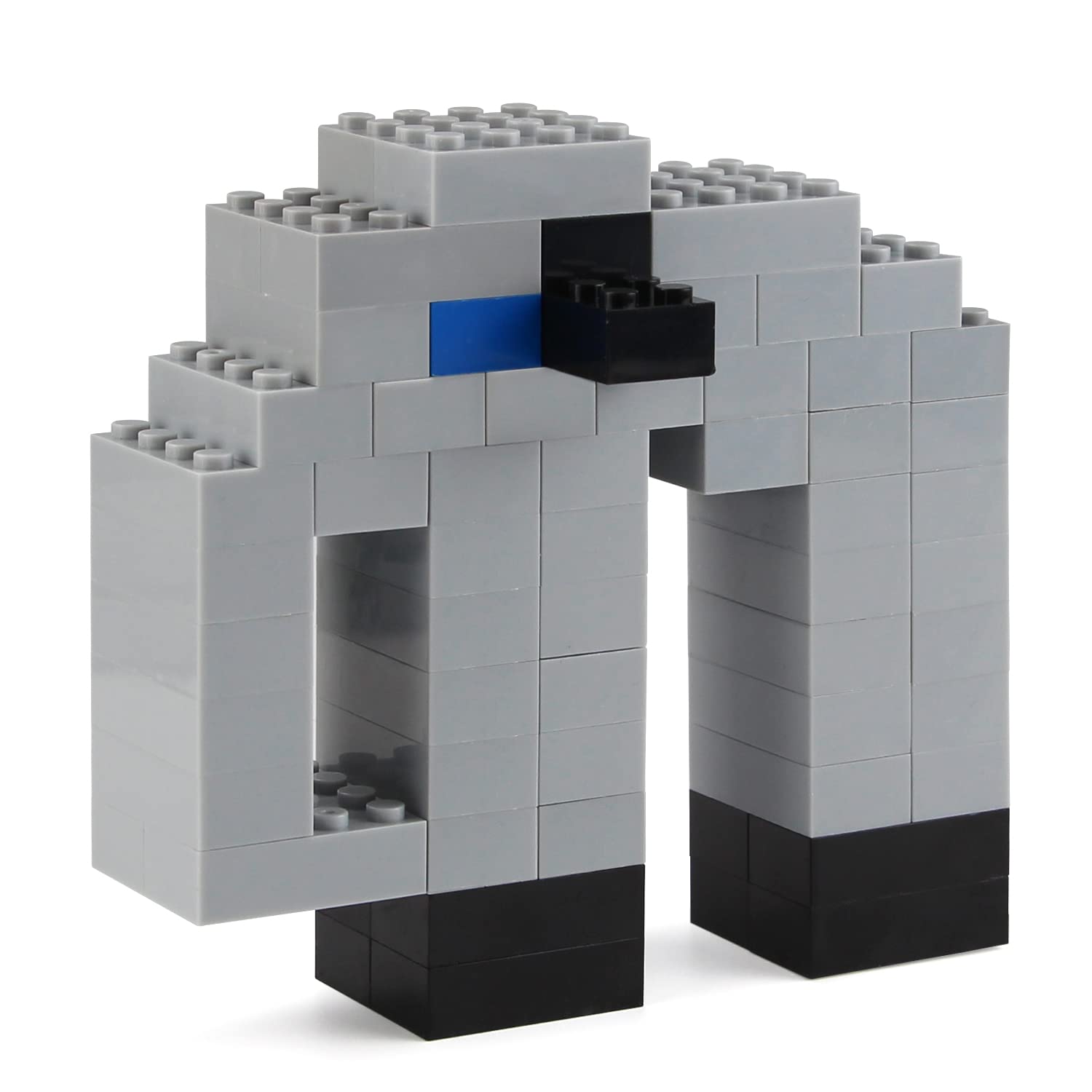 Mua Feleph Basic Parts 320 Pieces 2x4 Light Gray Bricks Building ...