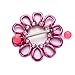 vcmart Nipplerings Shields Rings Jewelry 14g Piercing Bars Barbells Hot Pink Flower