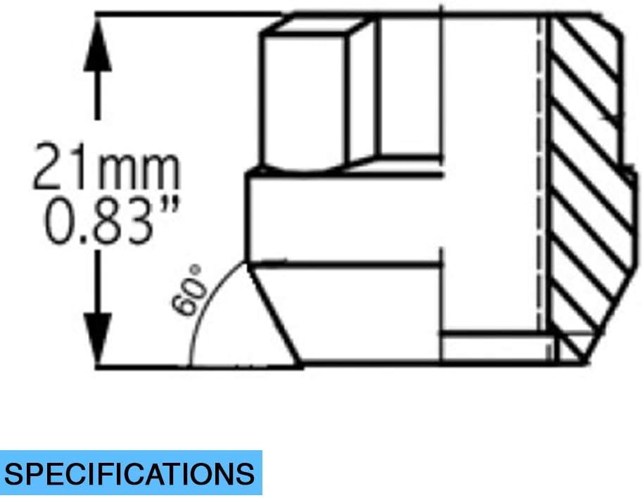 Wheel Lock - OE Acorn - M12 1.5: Automotive