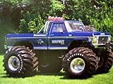 Bigfoot Monster Truck Kids Room Wall Decor Art Print Poster (16x20)
